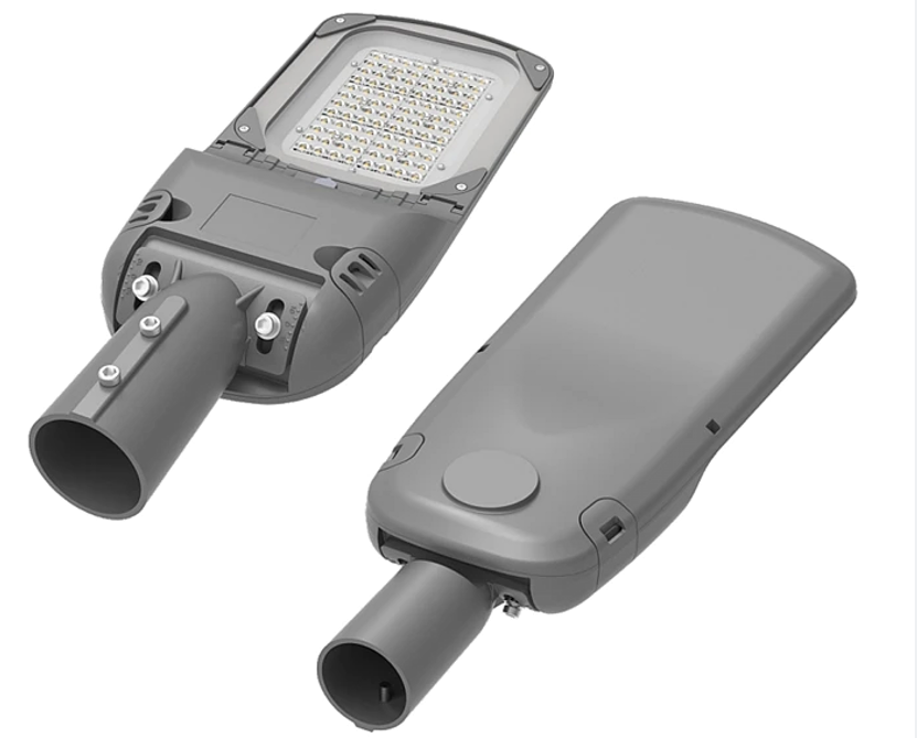 High Brightness Intelligent Outdoor Aluminium Charge Controller Split 80w Solar Street Light