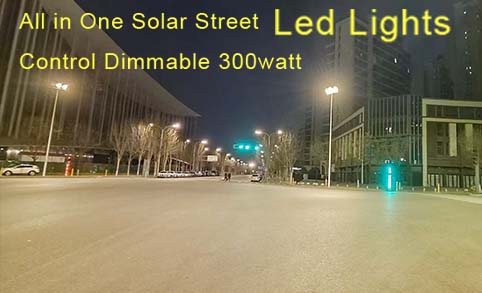 实施32盏路灯LED节能改造项目智能照明300瓦