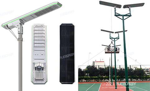 太阳能路灯LED灯IP65防水光通量10800Lm 30W-120W太阳能户外路灯太阳能路灯系统