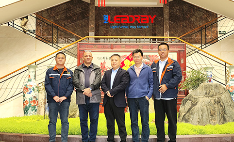 2023年4月外国友人将对LEADRAY路灯生产工厂进行跨境考察