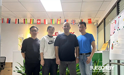 2023年3月12日中东地区沙特客户见面会 国际业务-LEADRAY太阳能路灯