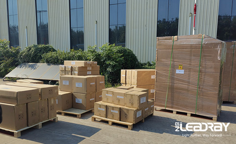 170PCS 80W 集成LED太阳能路灯太阳能庭院灯已发货至墨西哥客户