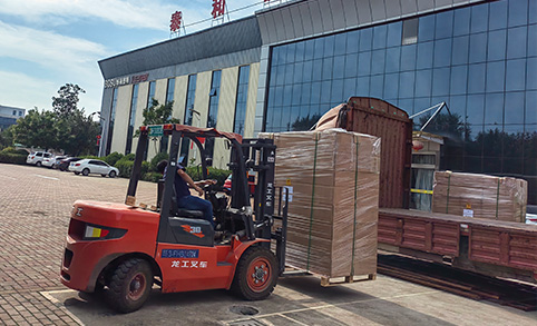 领锐安排766台LRC-H120W太阳能路灯发货至阿联酋！