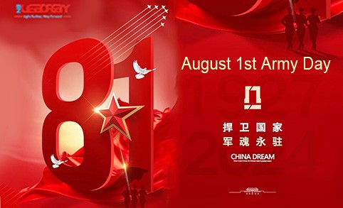 生日快乐！八一建军节，热烈庆祝中国人民解放军建军97周年
