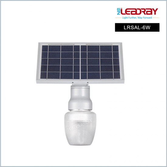 IP66 太阳能苹果/桃形花园超亮大功率 6W LED 路灯