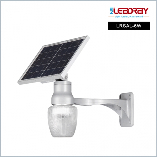 IP66 太阳能苹果/桃形花园超亮大功率 6W LED 路灯