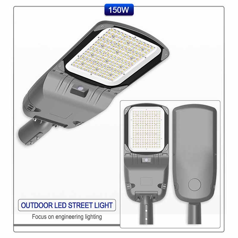 Outdoor die-cast aluminum alloy LED street lamp Charge Controller Split 60w Solar Street Light