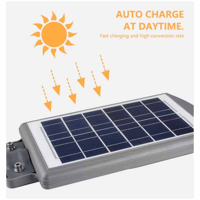 20watt 40watt 60watt Motion Sensor Ip65 Waterproof All in One Led Outdoor Solar Street Light Housing