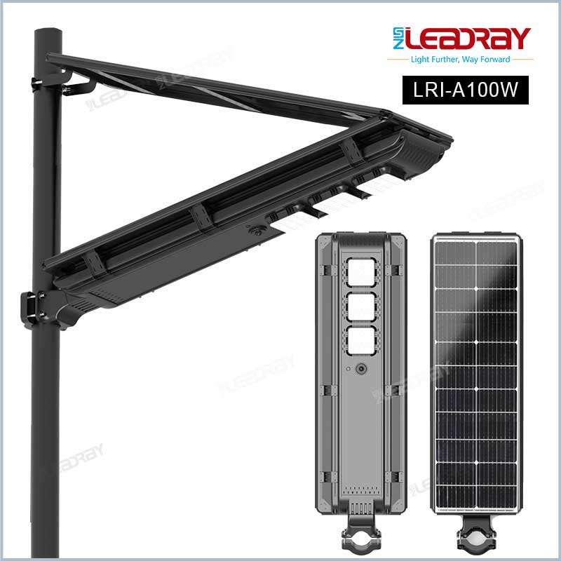 Control Waterproof Solar Powered Led Street Light 80W