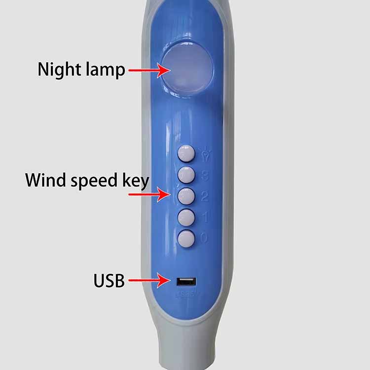 太阳能充电式电风扇 带太阳能电池板的太阳能风扇