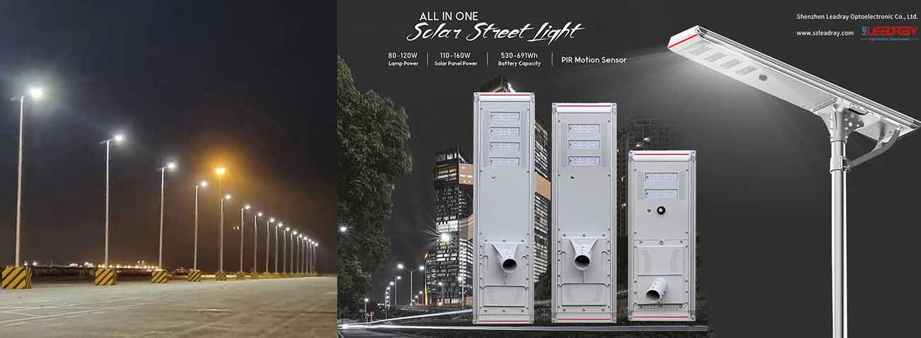 LED solar street lights LED solar street lights