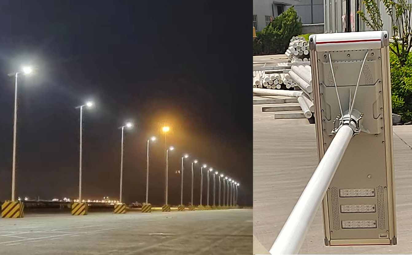 Standardized installation process for solar street lights Standardized installation process for solar street lights