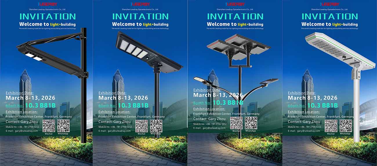 Leadray Highlights at Light+Building 2026