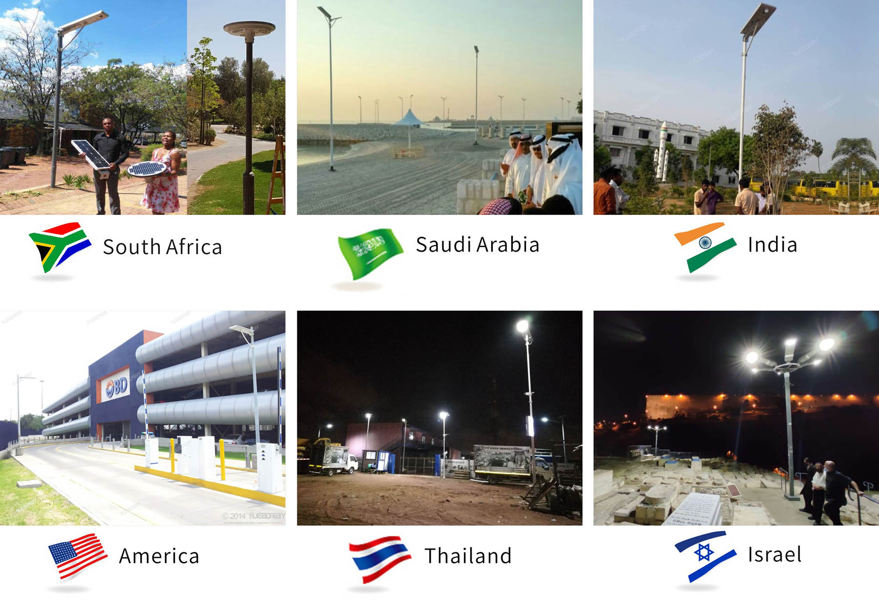 The LEADRAY solar lighting solution