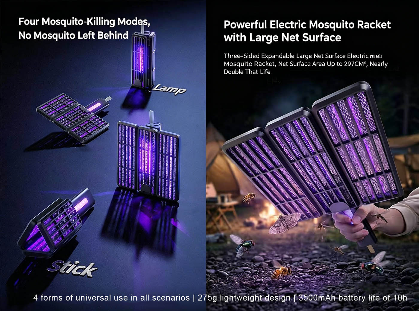 Electric mosquito swatter