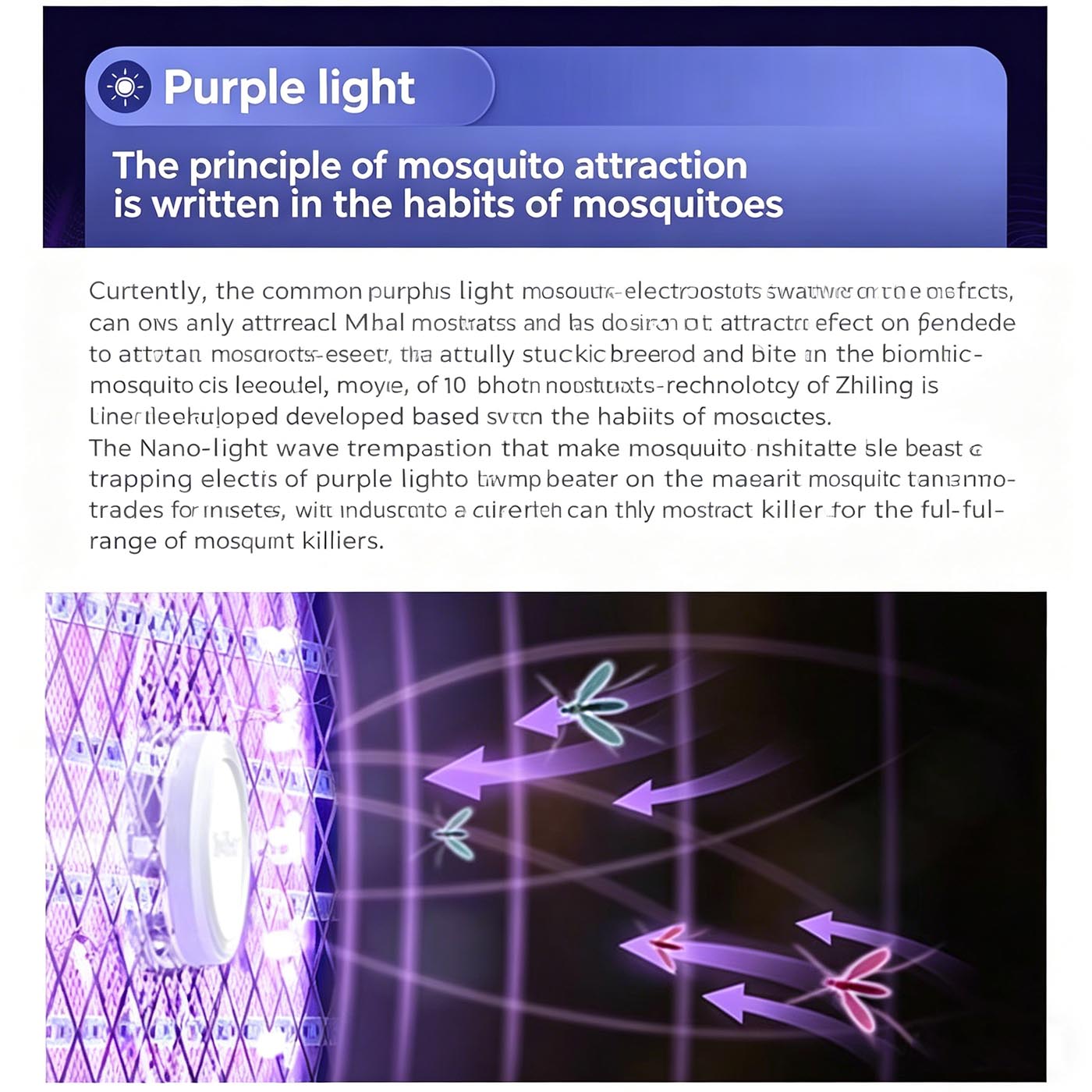 Advanced Bionic UV Attraction Technology