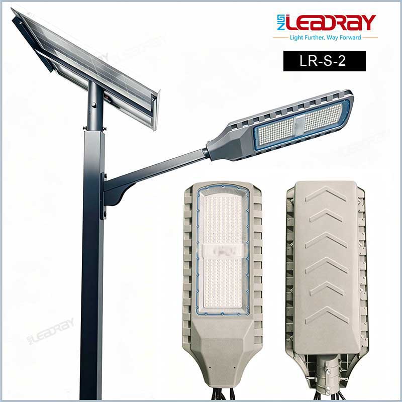 Split street lamp