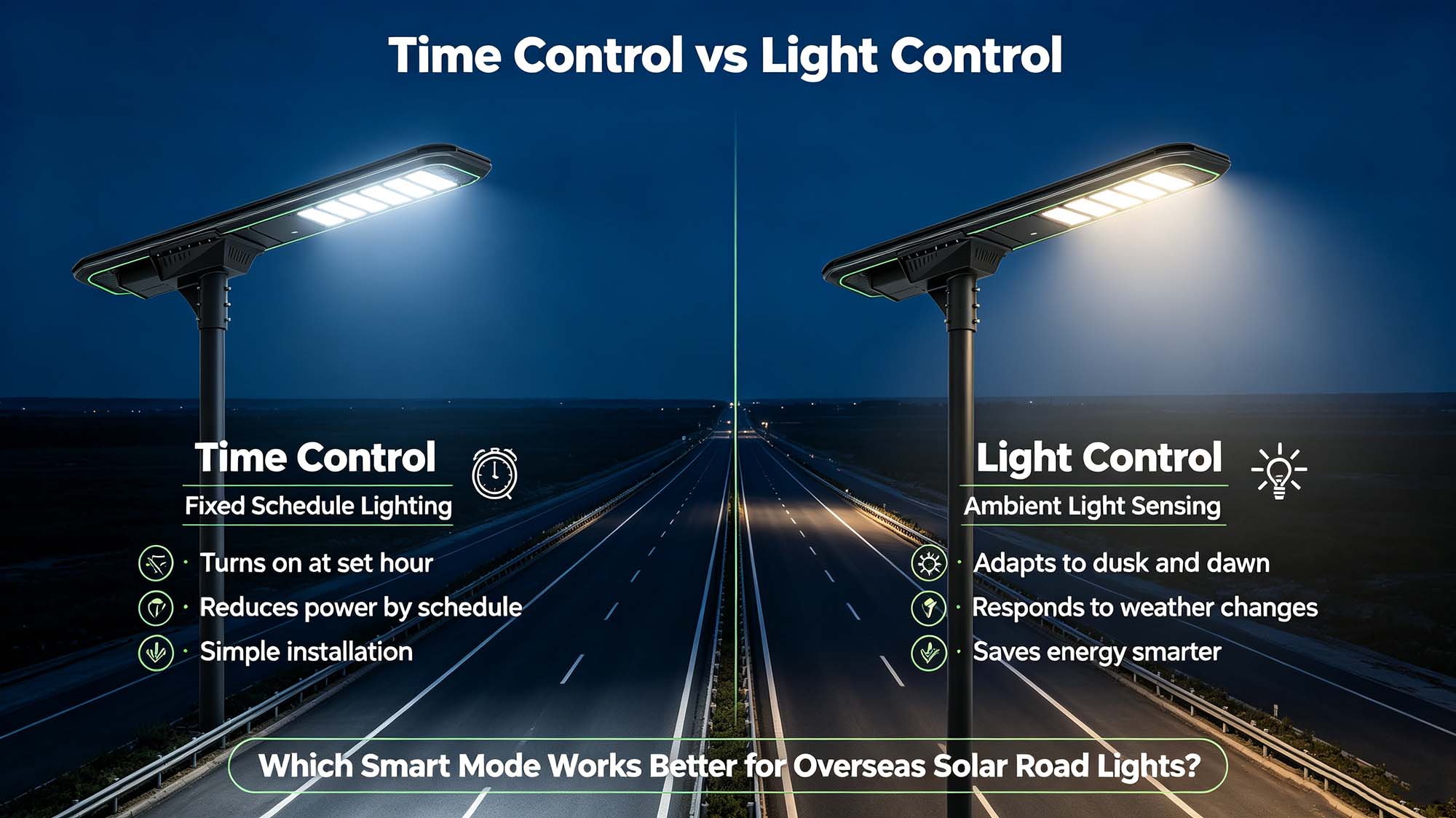 Time Control vs Light Control
