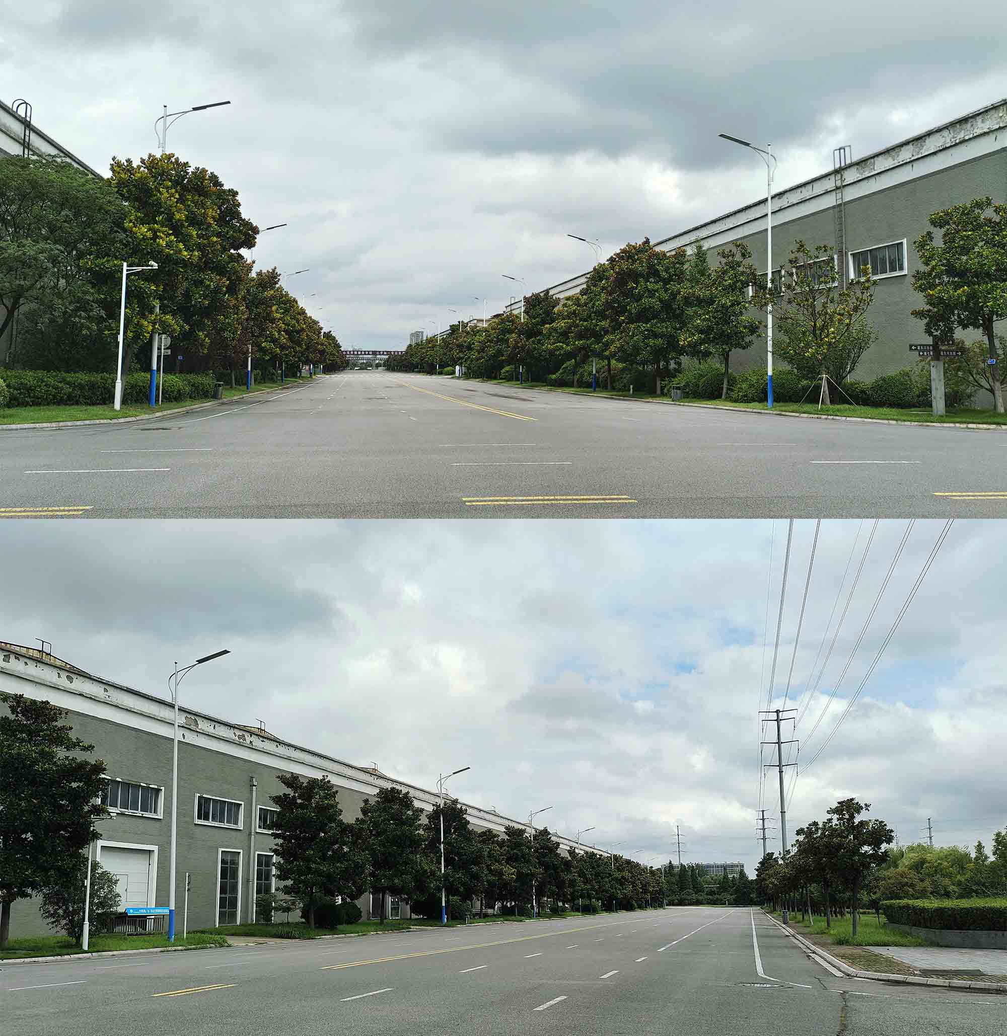 Integrated solar LED street light Integrated solar LED street light