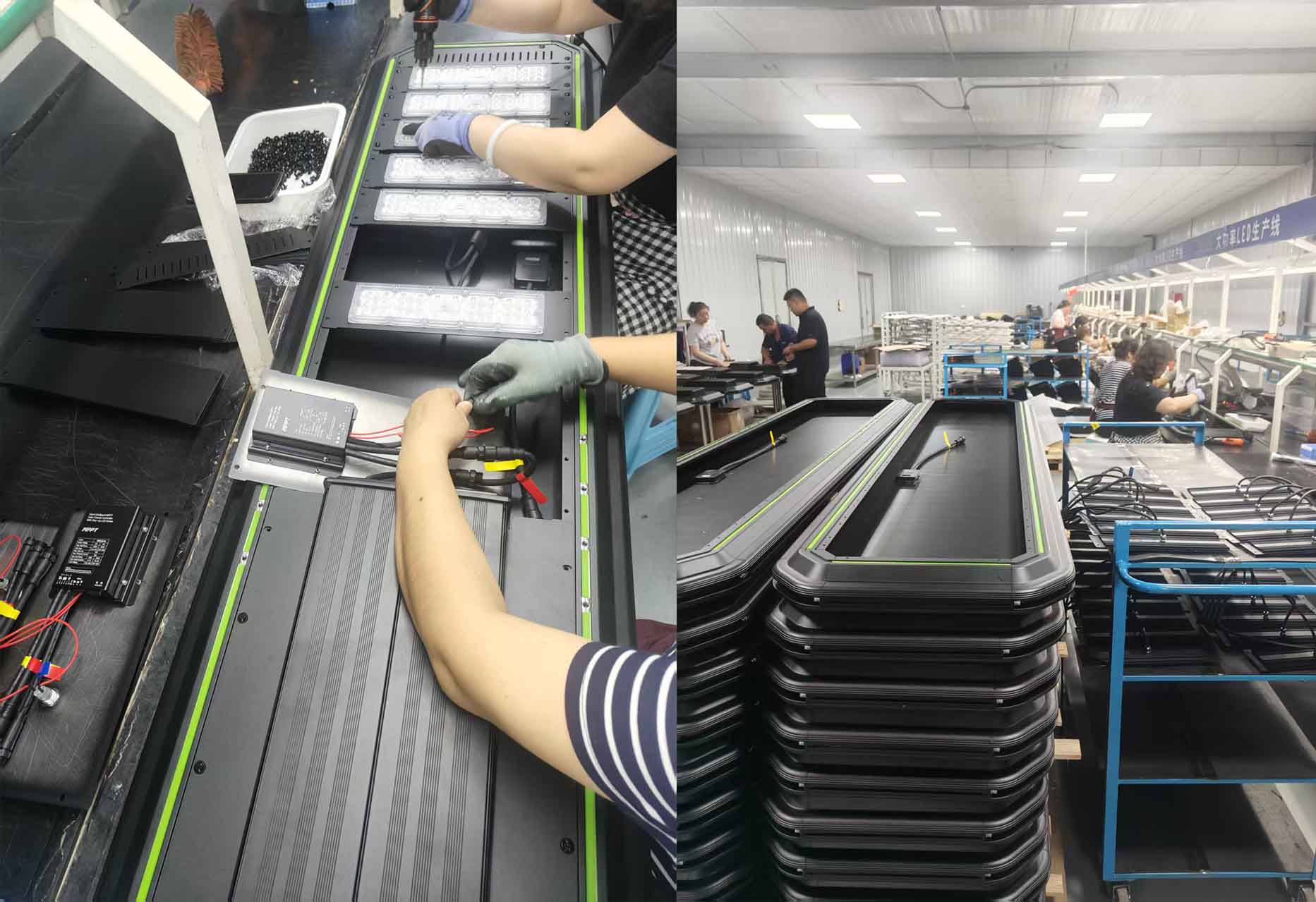 Integrated street lamps require high assembly processes, including LED modules Integrated street lamps require high assembly processes, including LED modules
